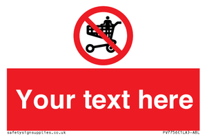 Custom prohibition no standing in trolley